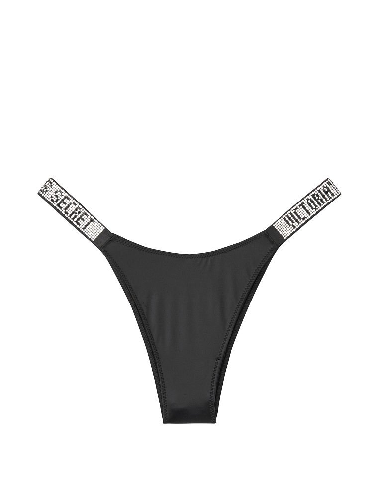 Bombshell Shine Strap Brazilian Panty