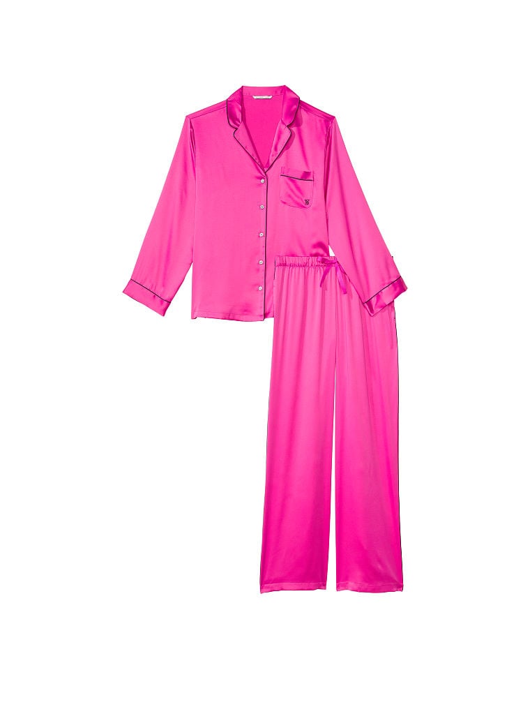 Victoria secret silk pyjamas discount