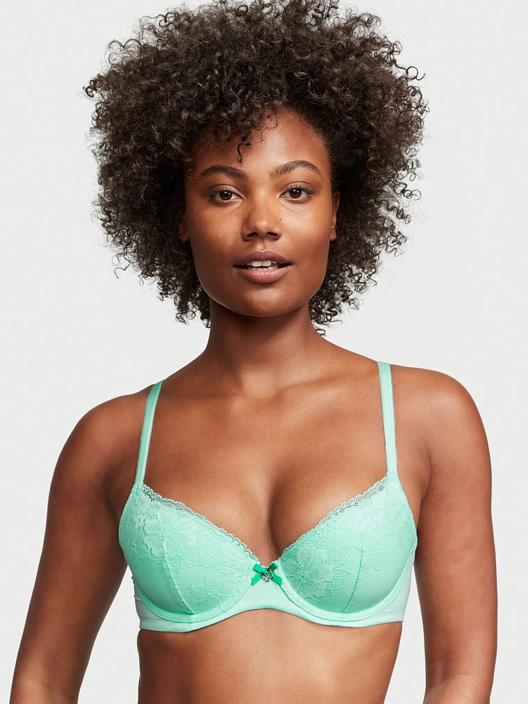 Lightly Lined Lace Demi Bra