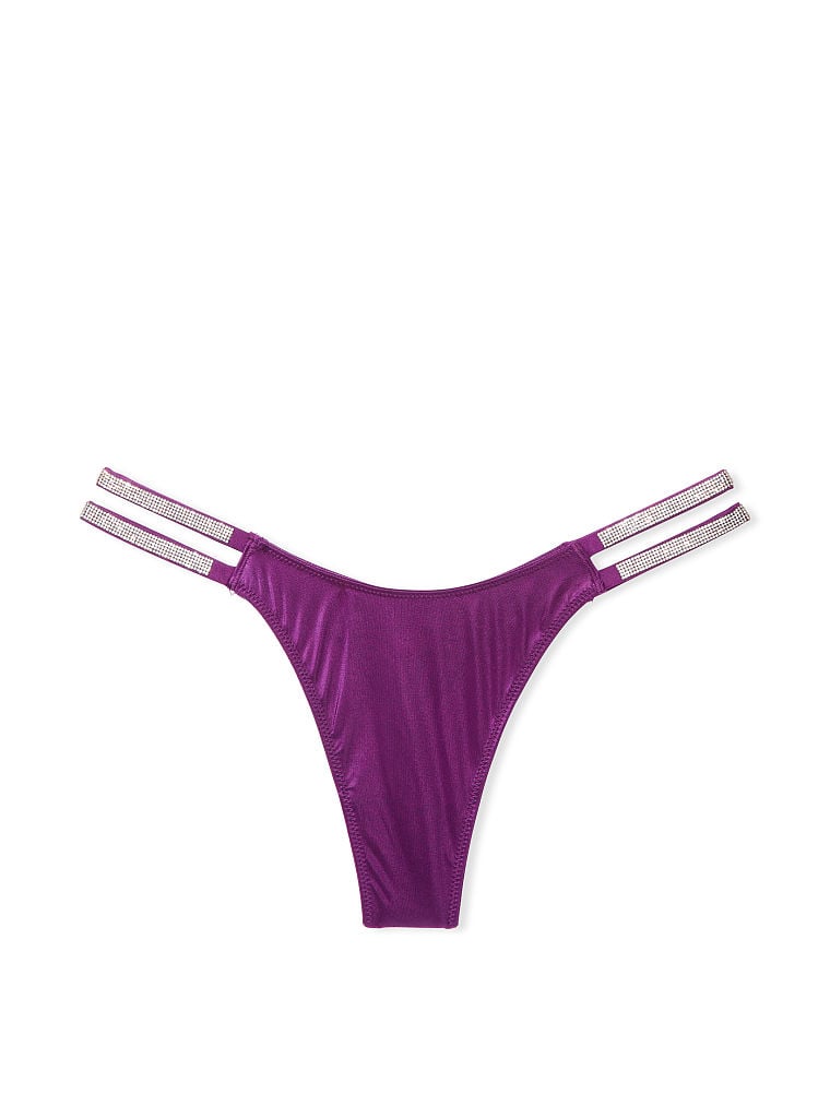 Buy Double Shine Strap Smooth Thong Panty in Jeddah