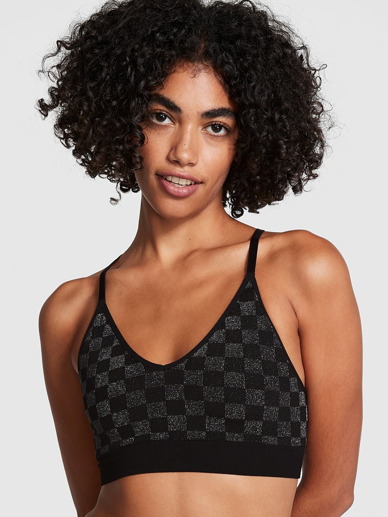 Victoria'S Secret Sports Bras  Seamless Lightly Lined Low Impact