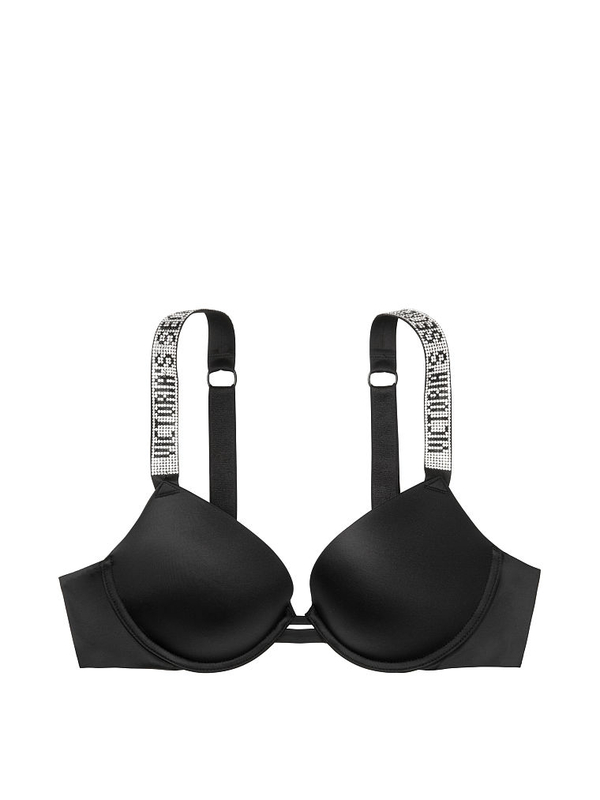 Shine Strap Push-Up Bra