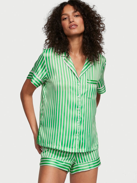 U.S. Polo Assn. Womens Pajama Set with Pockets - Short Sleeve Shirt and Pajama  Pants Pj Set Mint Small price in Saudi Arabia,  Saudi Arabia