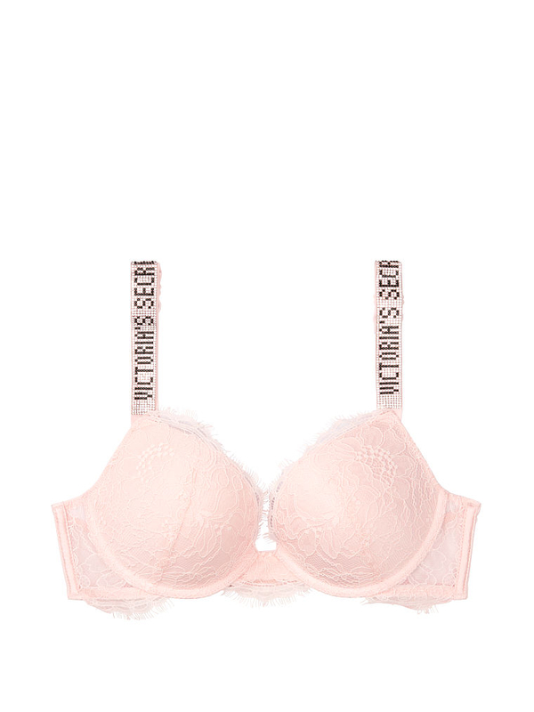 Victoria secret sales pink lace bra