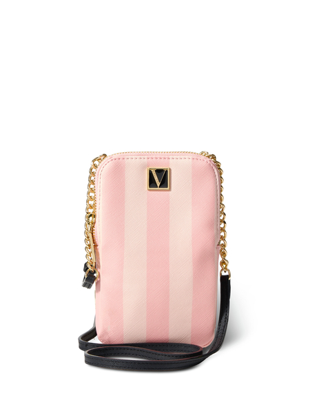 Victoria secret shop pink messenger bag