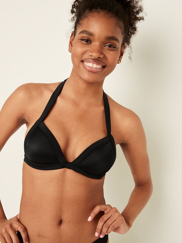 Push up triangle hotsell bikini