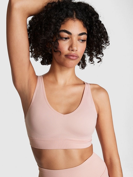 Essentials Sports Bra Pink Size M - $10 (33% Off Retail) New With  Tags - From Olivia