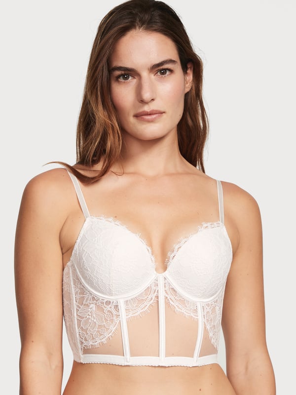 Buy Lace Push-Up Corset Top in Jeddah