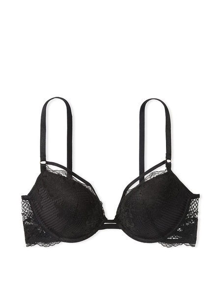 Buy Strappy Fishnet Lace Push Up Bra in Jeddah Victoria s