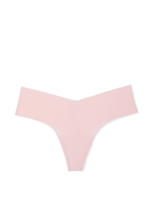 Low-Rise Soft-Knit No-Show Thong Underwear for Women