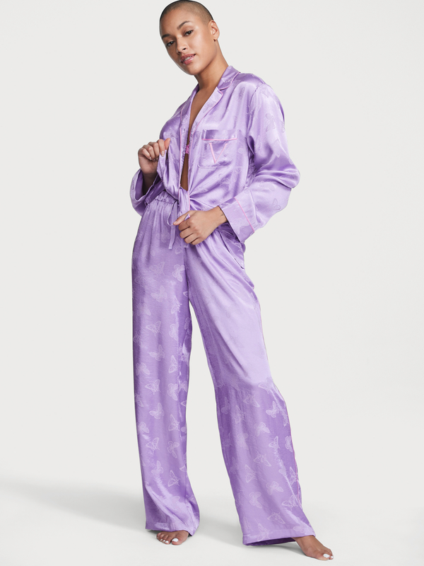 Victoria secret purple pajamas deals