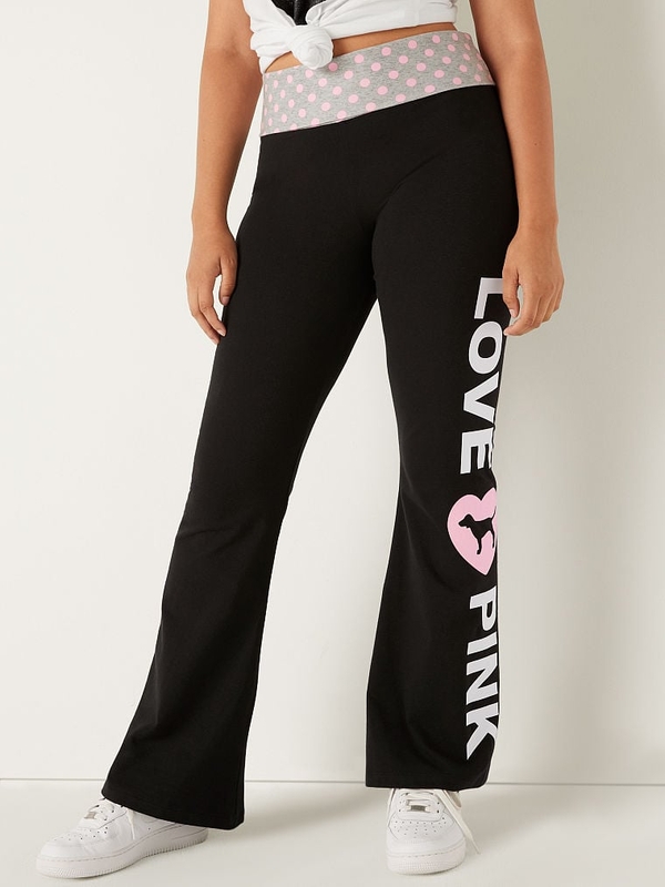 Victoria secret clearance foldover yoga pants
