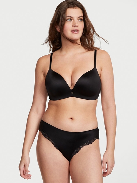 Plus Size - Strappy Open Gusset Mid Rise Thong - Torrid