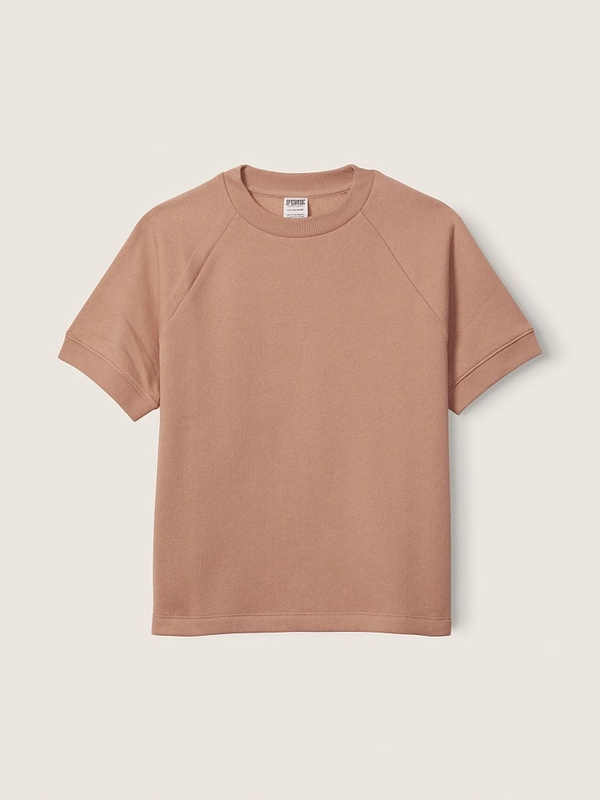 Cropped short sleeve online sweatshirt