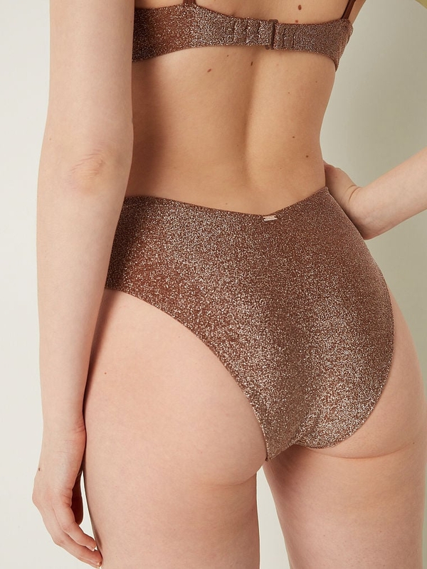 Rose gold high waisted bikini store