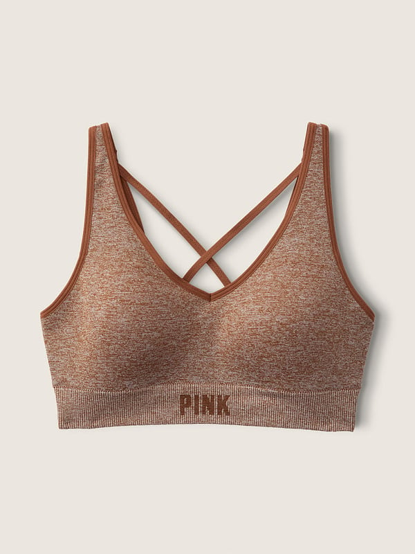 Pink Active Seamless Air Medium-Impact Sports Bra