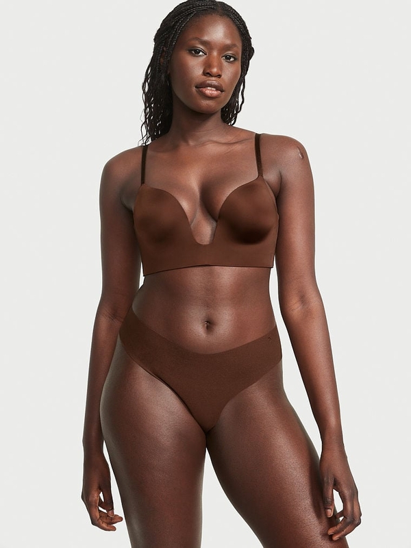 Low back low deals front bra