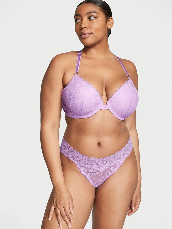 Plus size lace thong panties store