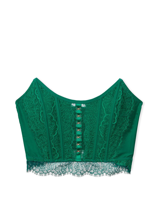 Buy Lace Strapless Corset Top in Jeddah