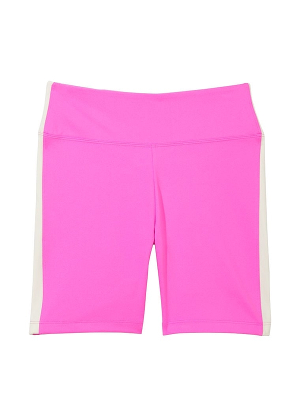 Pink high hotsell waisted bike shorts