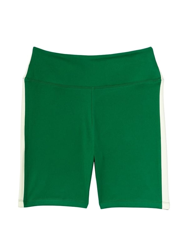 Dark green biker hotsell shorts