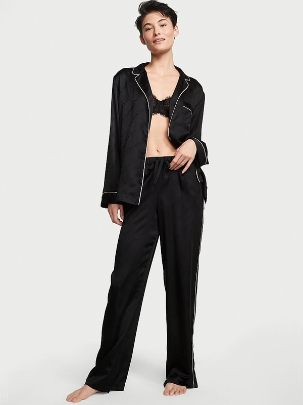 Satin pyjama victoria secret online
