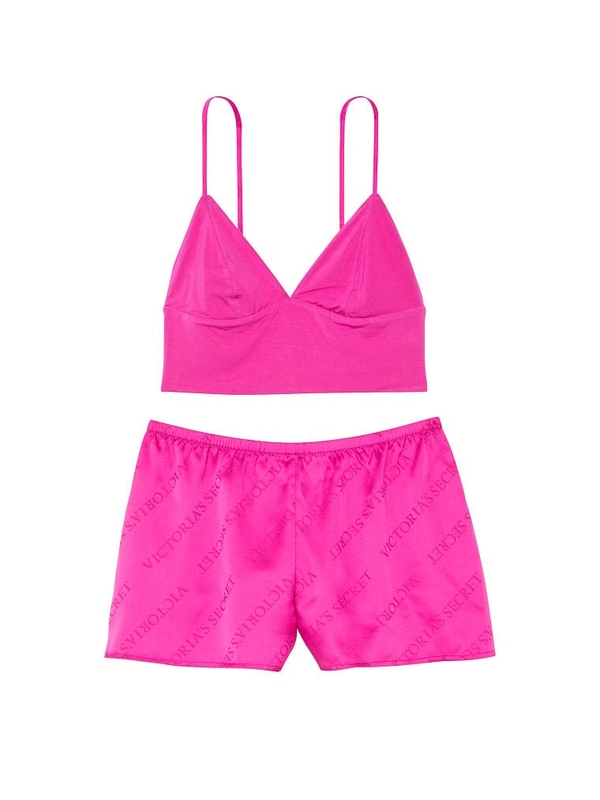 Silk shorts victoria's secret deals