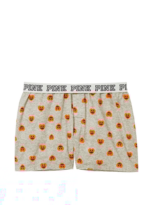 Pink boxer shorts victoria's secret discount