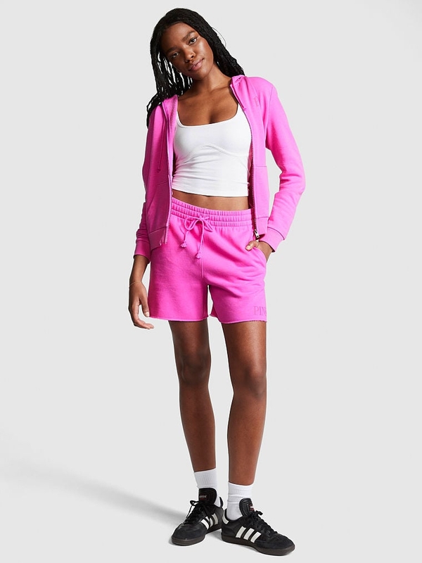 Womens long fleece shorts on sale
