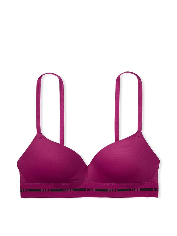  Victoria's Secret Pink Wear Everywhere Wireless Push Up Bra,  Padded, Smoothing, Bras for Women, Black (32A) : Clothing, Shoes & Jewelry