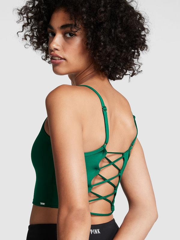 Buy Ultimate Lightly Lined Strappy-Back Sports Bra in Jeddah