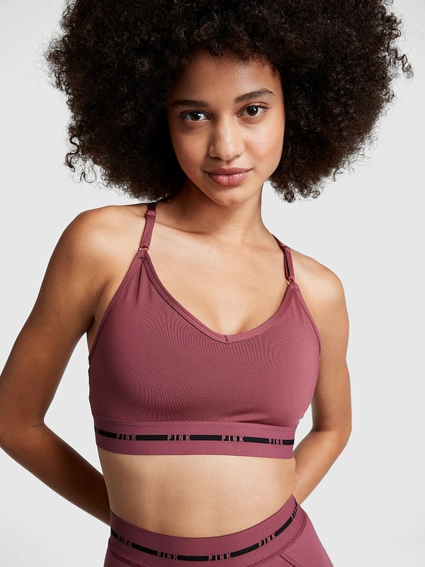 Pink ultimate unlined on sale sports bra
