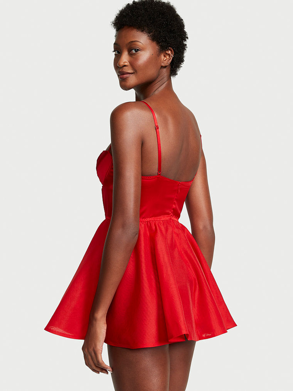 Underwire bustier deals skater dress