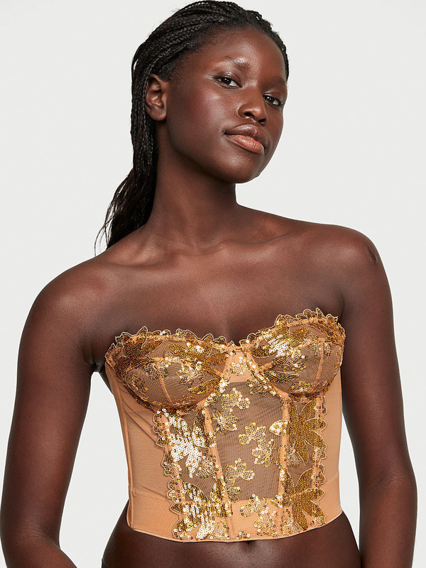 Sequin basque top outlet