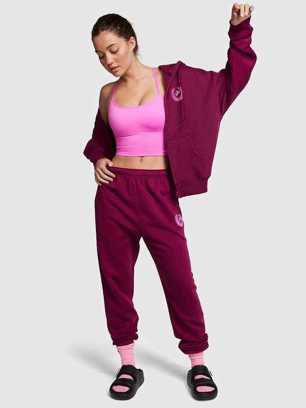 Fleece gym pants online