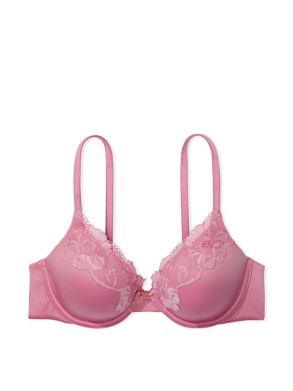 Buy Lightly Lined Full-Coverage Lace-Trim Bra in Jeddah