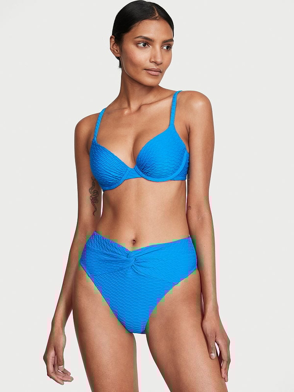 Buy Victorias Secret Mix Match High Waist Twist Cheeky Bikini Bottom online in Jeddah Victoria s Secret KSA