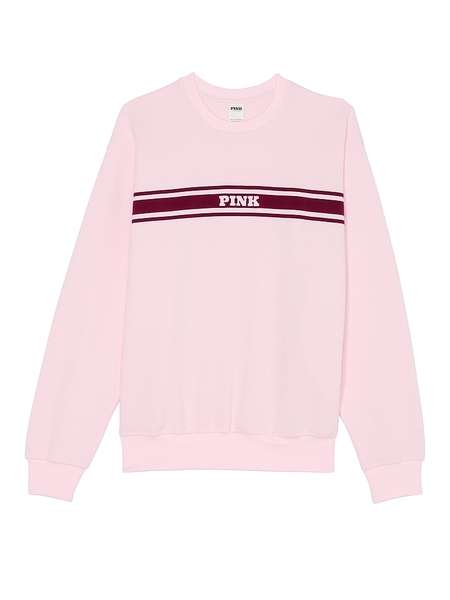Vs pink crew neck sweatshirt outlet