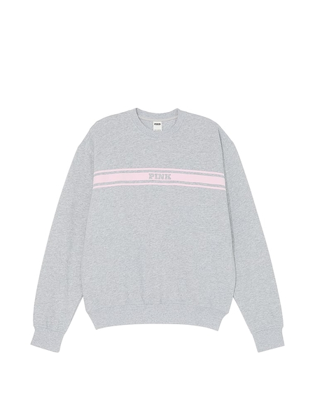 Vs pink crew neck sweatshirt hotsell
