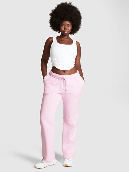 Pink jogger sales