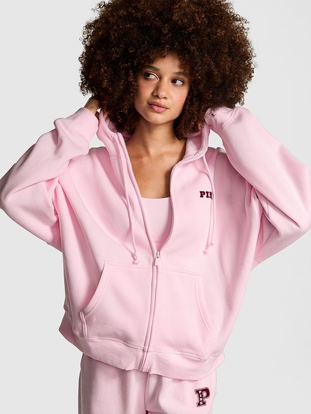 Victoria secret pink zip up sweater cheap