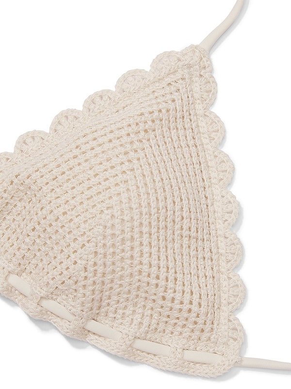 Buy Victorias Secret New Style Crochet Triangle Bikini Top online in Jeddah Victoria s Secret KSA