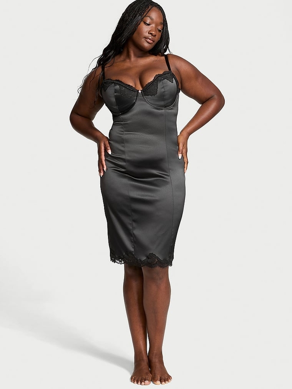 Victoria secret satin dress cheap