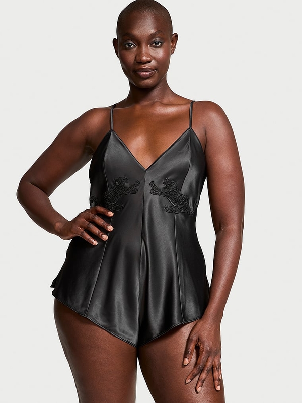 Buy Victorias Secret Jaguar Satin Romper online in Jeddah Victoria s Secret KSA